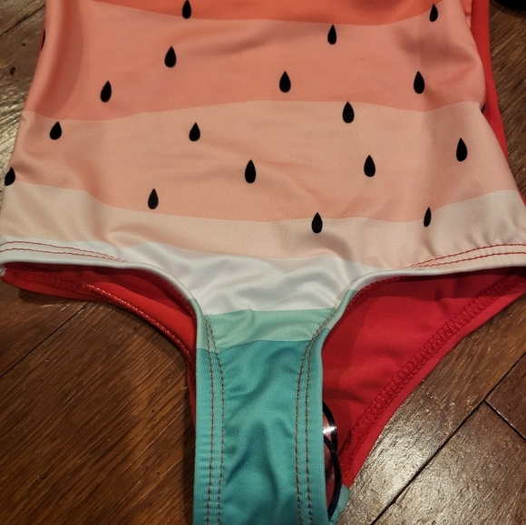 pink platinum baby girl swimsuit size 24 months NWT - Picture 2 of 6
